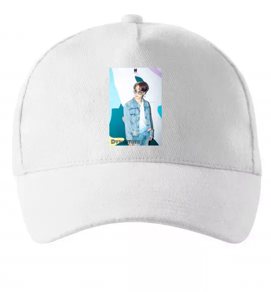 Кепка BTS Dynamite Chimin Белый фото