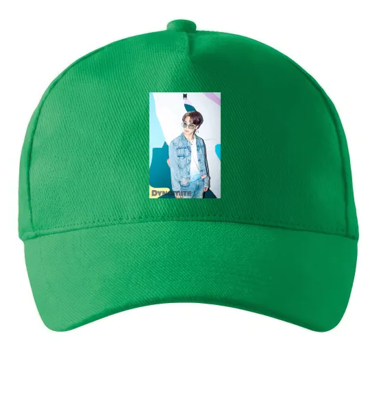 Кепка BTS Dynamite Chimin Зеленый фото