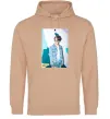 Женская толстовка (худи) BTS Dynamite Chimin Песочный фото