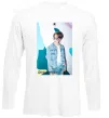Лонгслив BTS Dynamite Chimin Белый фото