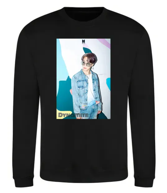 Свитшот BTS Dynamite Chimin Черный фото