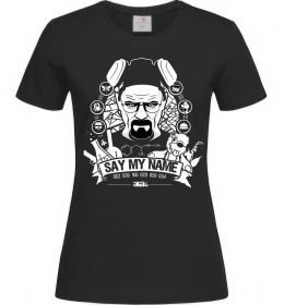 Женская футболка Say my name Женская футболка Say my name
