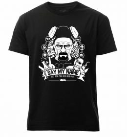 Мужская премиум футболка Say my name