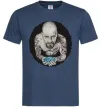 Чоловіча футболка Heisenberg with blue Темно-синій фото