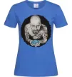 Жіноча футболка Heisenberg with blue Яскраво-синій фото