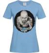 Жіноча футболка Heisenberg with blue Блакитний фото
