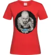 Жіноча футболка Heisenberg with blue Червоний фото