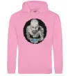 Мужская толстовка (худи) Heisenberg with blue Розовый фото