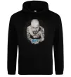 Чоловіча толстовка (худі) Heisenberg with blue Чорний фото