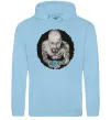 Мужская толстовка (худи) Heisenberg with blue Голубой фото