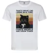 Чоловіча футболка I hate people and i know things Білий Чоловіча футболка I hate people and i know things Білий фото