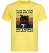 Чоловіча футболка I hate people and i know things Лимонний Чоловіча футболка I hate people and i know things Лимонний фото