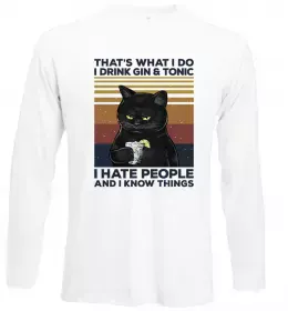 Лонгслив Глінтвейн рецепт Белый фото