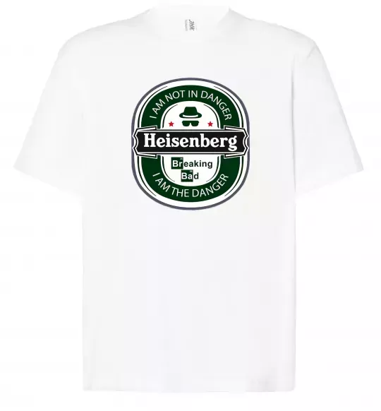 Футболка Оверсайз I am not in danger I am danger Белый фото