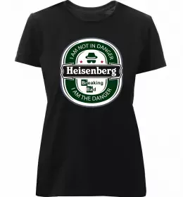 Женская премиум футболка Breaking bad GTA Черный фото