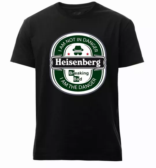 Чоловіча преміум футболка I am not in danger I am danger Чорний фото