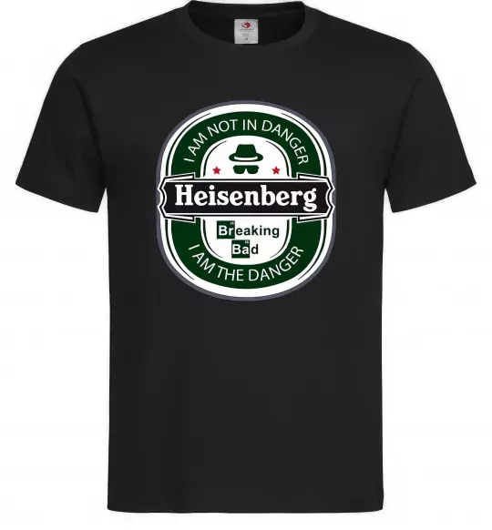 Чоловіча футболка I am not in danger I am danger Чорний фото