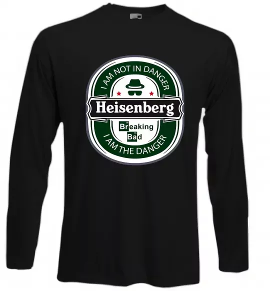 Лонгслив I am not in danger I am danger Черный фото