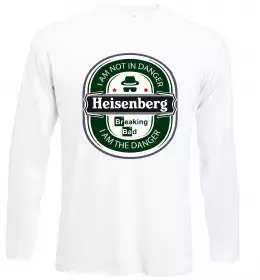 Лонгслив I am the danger Breaking Bad Черный фото