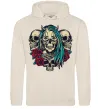 Мужская толстовка (худи) Girl and skulls Таш Мужская толстовка (худи) Girl and skulls Таш фото