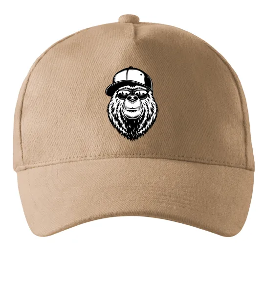 Кепка Bear in fullcap Пісочний фото