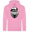 Мужская толстовка (худи) Bear in fullcap Розовый Мужская толстовка (худи) Bear in fullcap Розовый фото