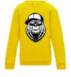 Детский Свитшот Bear in fullcap Солнечно желтый Детский Свитшот Bear in fullcap Солнечно желтый фото