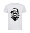 Дитяча футболка Bear in fullcap Білий фото