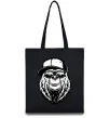 Еко-сумка Bear in fullcap Чорний Еко-сумка Bear in fullcap Чорний фото