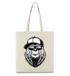 Еко-сумка Bear in fullcap Бежевий Еко-сумка Bear in fullcap Бежевий фото