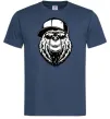 Мужская футболка Bear in fullcap Темно-синий Мужская футболка Bear in fullcap Темно-синий фото