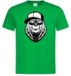 Мужская футболка Bear in fullcap Зеленый Мужская футболка Bear in fullcap Зеленый фото