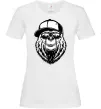 Жіноча футболка Bear in fullcap Білий фото