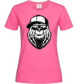 Женская футболка Bear in fullcap