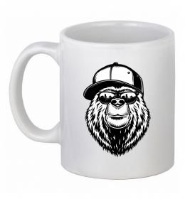Чашка керамическая Bear in fullcap