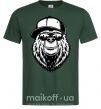 Чоловіча футболка Bear in fullcap Темно-зелений фото