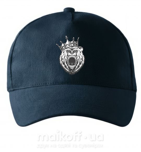 Кепка Bear in crown Темно-синій фото