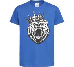 Детская футболка Bear in crown