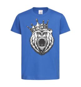 Детская футболка Bear in crown