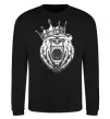 Світшот Bear in crown Чорний фото