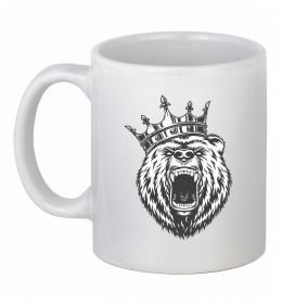 Чашка керамічна Bear in crown