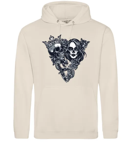 Мужская толстовка (худи) Santa Muerte V Таш фото