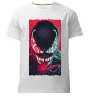 Чоловіча преміум футболка We are venom Білий фото