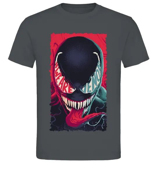Мужская футболка We are venom Графит фото