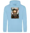 Мужская толстовка (худи) Том Харді в масці Голубой Мужская толстовка (худи) Том Харді в масці Голубой фото