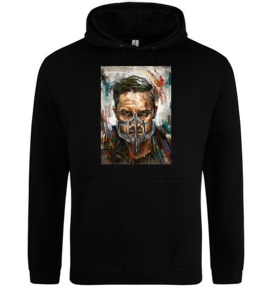 Жіноча толстовка (худі) Том Харді в масці Чорний фото