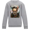 Детский Свитшот Том Харді в масці Серый меланж фото