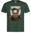 Мужская футболка Том Харді в масці Темно-зеленый фото