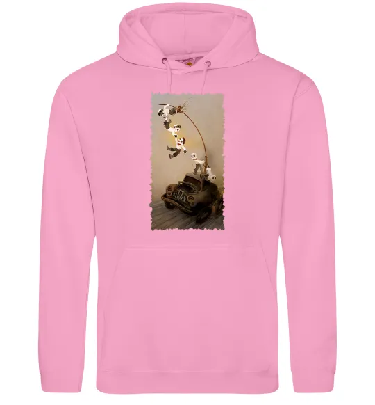 Чоловіча толстовка (худі) Warboys Mad Max Рожевий фото