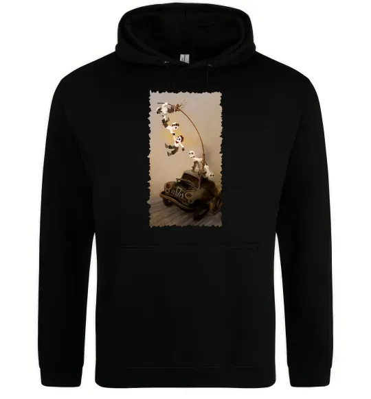 Чоловіча толстовка (худі) Warboys Mad Max Чорний фото